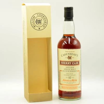 Inchgower 12 Year Old Scotch Malt Whisky 2009 Cadenhead's Sherry Cask