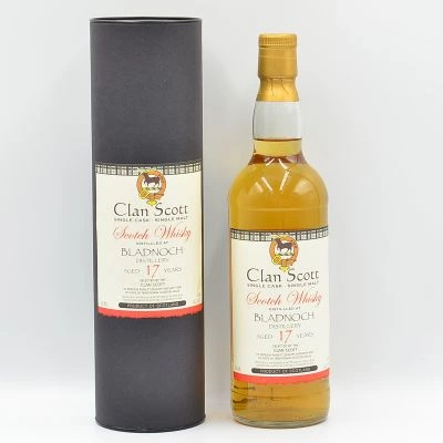 Bladnoch 17 Year Old Lowland Whisky Clan Scott by Douglas Laing