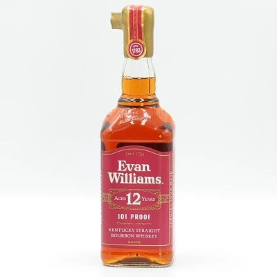 Evan Williams 12 Year Old Bourbon Whiskey 101 Proof Japanese