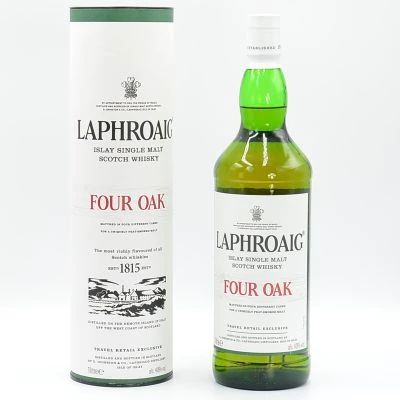 Laphroaig Four Oak Islay Single Malt Whisky 100cl