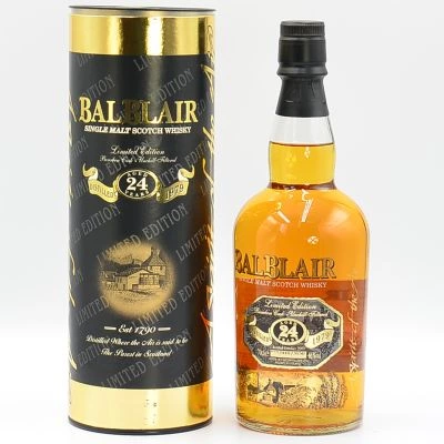 Balblair 1979 24 Year Old Whisky Bourbon Cask
