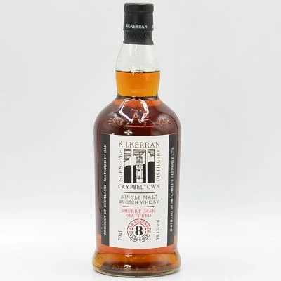 Kilkerran 8 Year Old Whisky Cask Strength Sherry Oak 2022