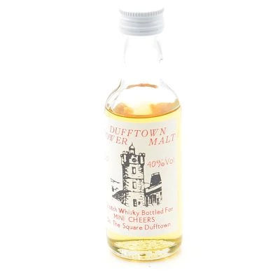 Dufftown Tower Malt 150th Anniversary Scotch Whisky Miniature 5cl