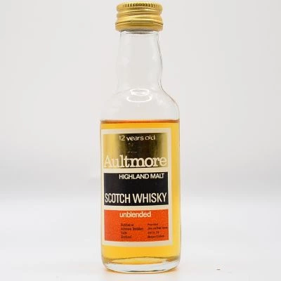 Aultmore 12 Year Old 1970s 5cl Miniature