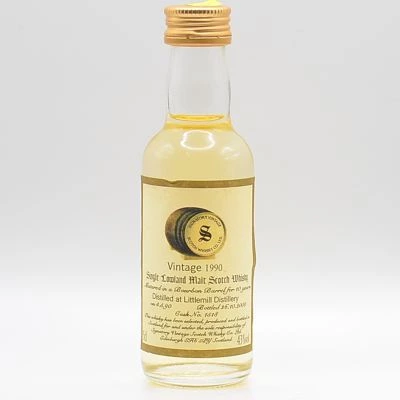 Signatory Vintage Littlemill  10 1990 5cl