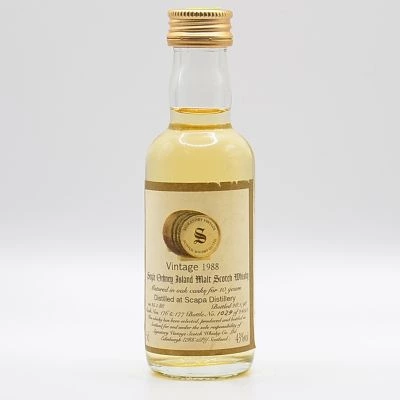 Scapa 10 Year Old Signatory Vintage 1988 5cl