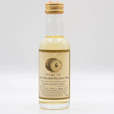 Scapa 9 Year Old Signatory Vintage 1989 5cl