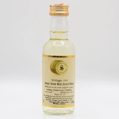 Ledaig 8 Year Old Signatory Vintage 1993 5cl
