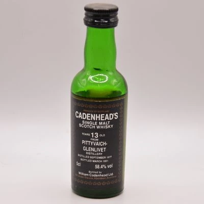 Pittyvaich 13 Year Old Cadenhead 1980s 5cl