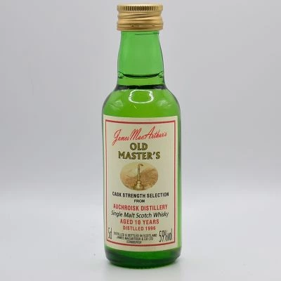Auchroisk 10 Year Old James Macarthur's Old Masters Cask Strength 1996 5cl