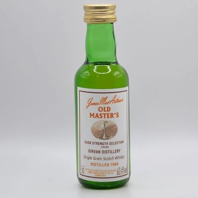 Girvan James Macarthur's Old Masters Cask Strength 1989 5cl