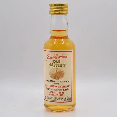 Allt A Bhainne 11 Year Old James Macarthur's Old Masters Cask Strength 1996 5cl