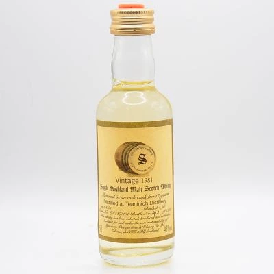 Teaninich 17 Year Old Signatory Vintage 1981 5cl