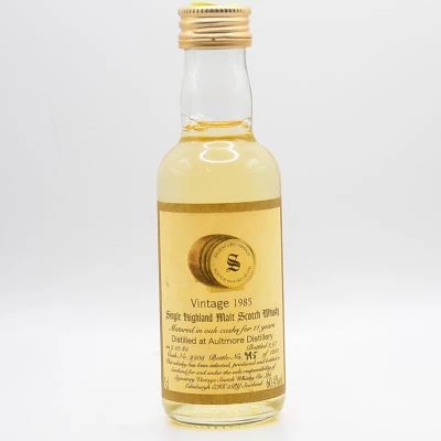 Aultmore 12 Year Old Signatory Vintage Cask Strength 1985 5cl