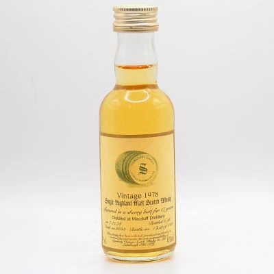 Macduff 18 Year Old Signatory Vintage 1978 5cl