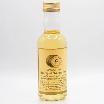 Convalmore 14 Year Old Signatory Vintage 1983 5cl