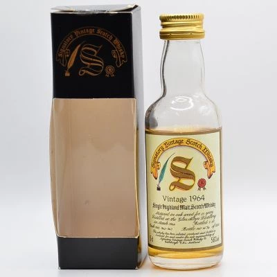 Glen Albyn 25 Year Old Signatory Vintage 1964 5cl