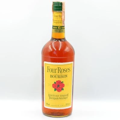 Four Roses 6 Year Old Kentucky Straight Bourbon 100cl 1980s
