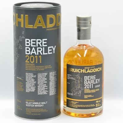 Bruichladdich Bere Barley 2011 Unpeated Islay Single Malt