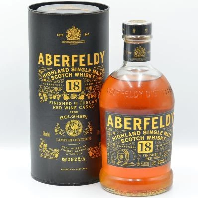 Aberfeldy 18 Year Old Single Malt Scotch Whisky - Bolgheri Casks Batch 2922/A