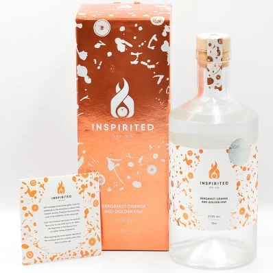 Inspirited Bergamot Orange And Golden Kiwi Gin