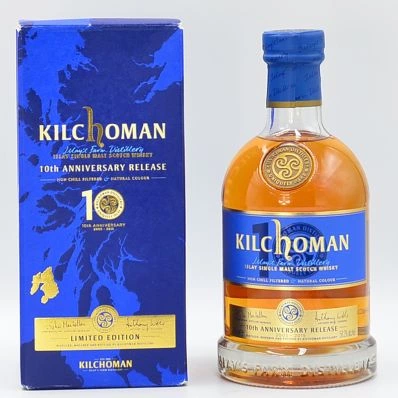 Kilchoman  Islay Whisky 10th Anniversary Limited Edition