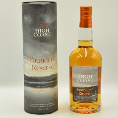 High Coast 11 Year Old Swedish Whisky Founders' Reserve 50cl
