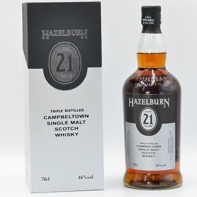 Hazelburn 21 Year Old Campbeltown Whisky 2022