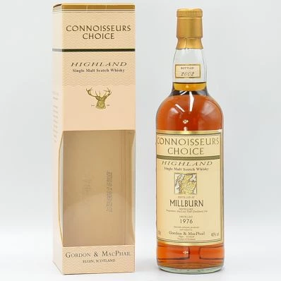 Millburn 26 Year Old Highland Whisky G&M Connoisseurs Choice 1976