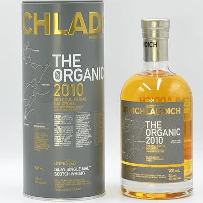 Bruichladdich Whisky Organic 2010 8 Year Old