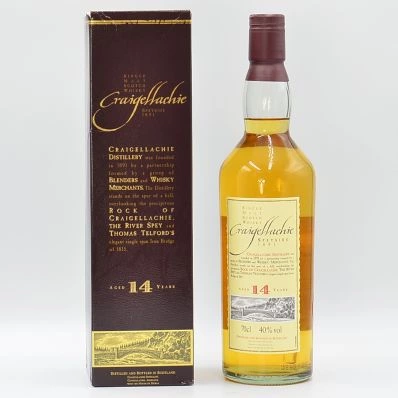 Craigellachie 14 Year Old Speyside Malt Whisky 2000s