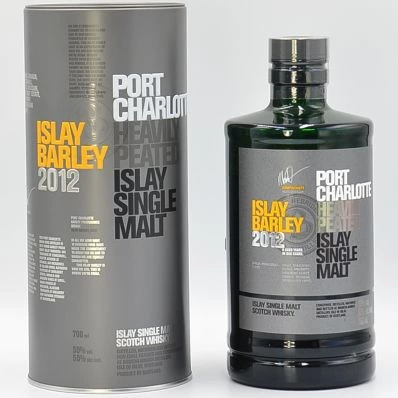 Port Charlotte 6 Year Old Heavily Peated Islay Barley Whisky 2012
