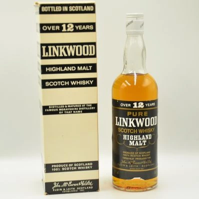 Linkwood 12 Year Old Speyside Single Malt John McEwan 75cl
