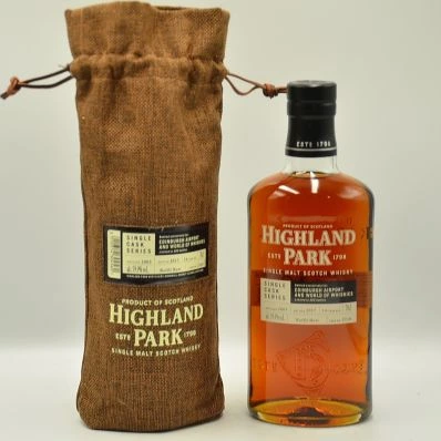 Highland Park 14 Year Old Whisky 2003 Single Cask Edinburgh Airport