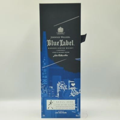 Johnnie Walker Scotch Blue Label Seoul 2220 Cities of the Future 75cl