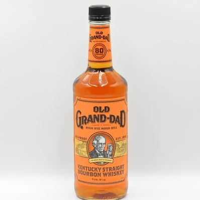 Old Grand-Dad High Rye Mash Bill Kentucky Bourbon Whiskey 80 Proof