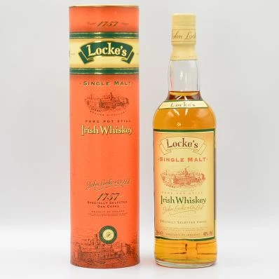 Lockes Single Malt Irish Whiskey (1990s Bottling)