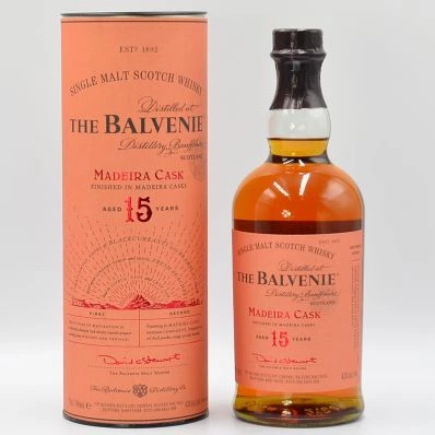 Balvenie 15 Year Old Speyside Malt Whisky Madeira Cask 