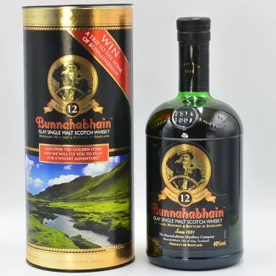 Bunnahabhain 12 Year Old Islay Single Malt Whisky Pre 2010