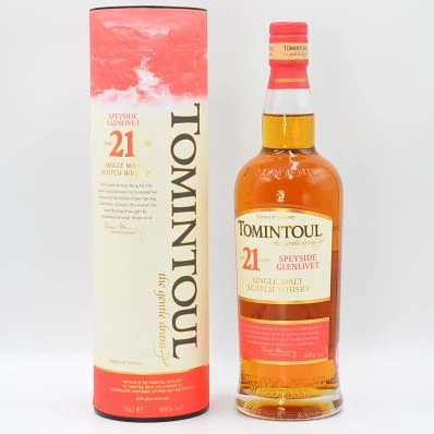 Tomintoul 21 Year Old Single Malt Whisky The Gentle Dram