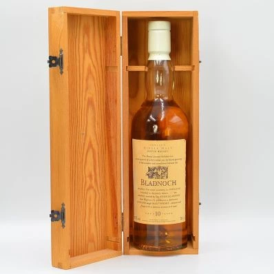 Bladnoch White Cap 10 Year Old Flora and Fauna (Wooden Box)
