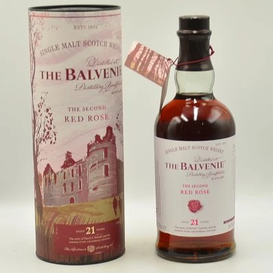 Balvenie 21 Year Old Speyside Whisky - The Second Red Rose Story No.5