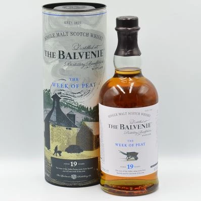 Balvenie 19 Year Old The Week Of Peat Scotch Whisky