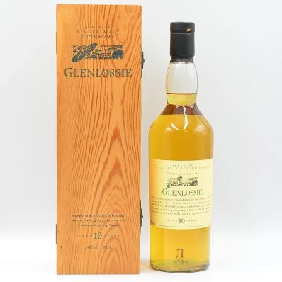 Glenlossie 10 Year Old Speyside Whisky Flora & Fauna in Wooden Box