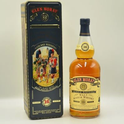 Glen Moray 16 Year Old Whisky Highlands Regiments Black Watch 100cl