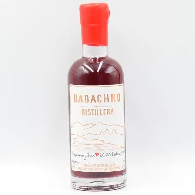 Badachros Handcrafted Scottish Raspberry Gin 50cl