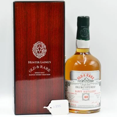 Banff 40 Year Old Whisky 1975 Hunter Laing's Platinum Old & Rare