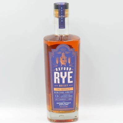 Oxford Heritage 2017 Rye Whisky 'The Graduate' Batch 4