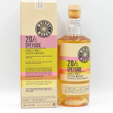 Whisky Works 20 Year Old Speyside Cognac Finish
