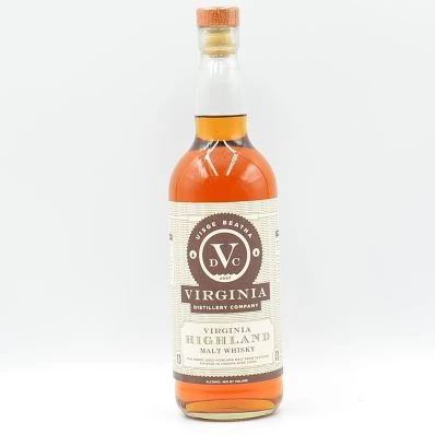 Virginia Distillery Co Highland Malt Whiskey 75cl